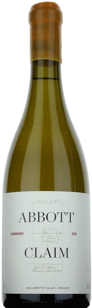 Abbott Claim Chardonnay Willamette Valley Oregon 2018 