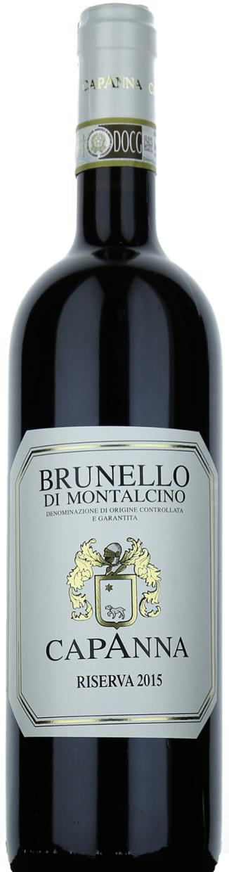 Capanna Brunello di Montalcino Riserva DOCG 2015 