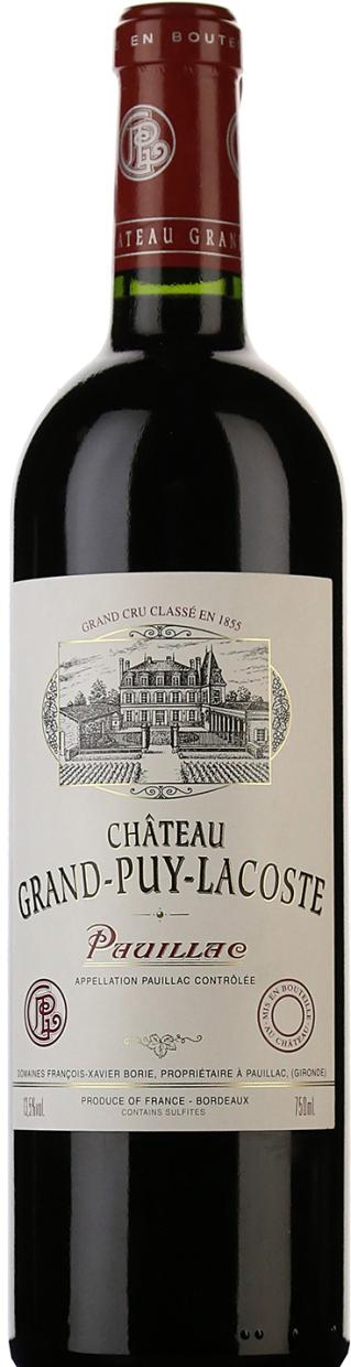 Château Grand-Puy-Lacoste Pauillac Grand Cru Classe AOC 2018 