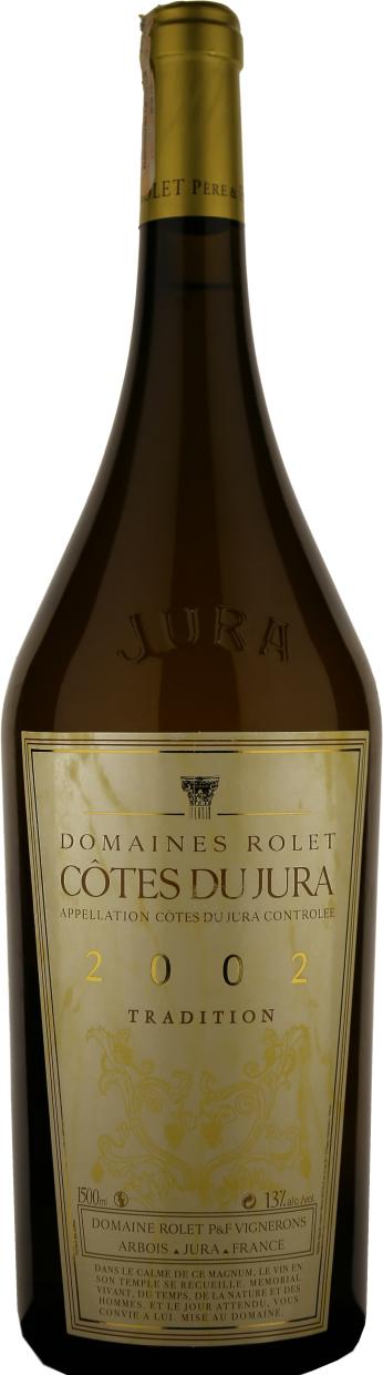 Domaine Rolet Tradition Chardonnay Savagnin Cotes du Jura AOC 2002 1,5L