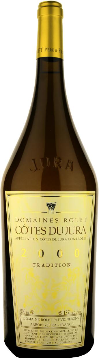 Domaine Rolet Tradition Chardonnay Savagnin Cotes du Jura AOC 2000 1,5L