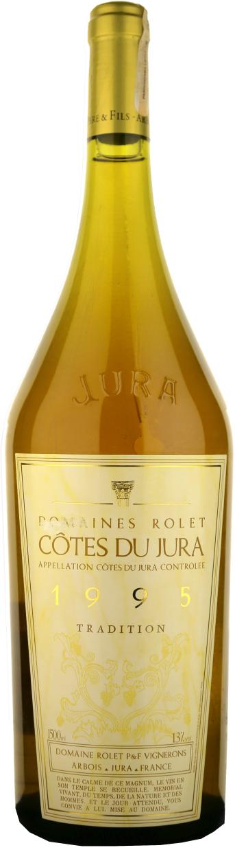 Domaine Rolet Tradition Chardonnay Savagnin Cotes du Jura AOC 1995 1,5L