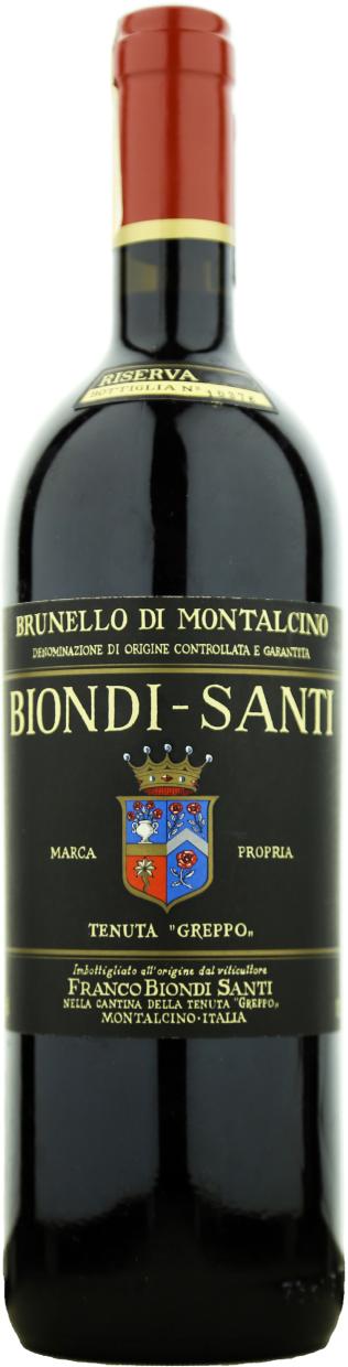 Biondi Santi Tenuta Greppo Riserva Brunello di Montalcino DOCG 1999 