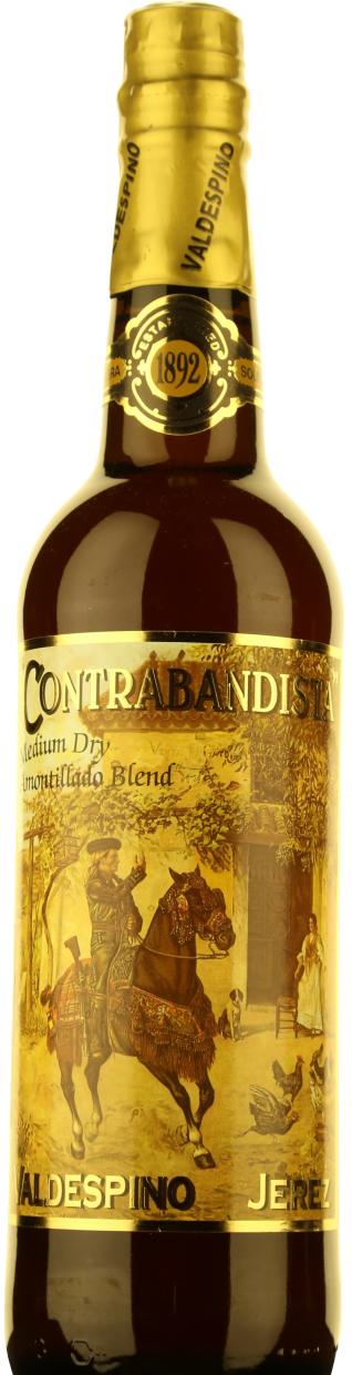 Bodegas Valdespino Contrabandista Amontillado Medrium Dry Jerez DO