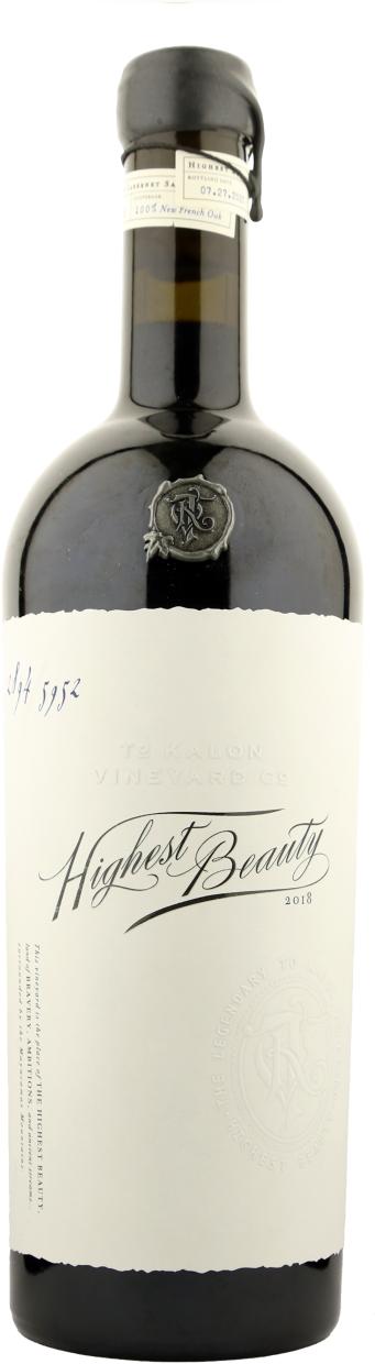 To Kalon Vineyard Company Highest Beauty Cabernet Sauvignon Oakville 2018 0.75L 14.5%