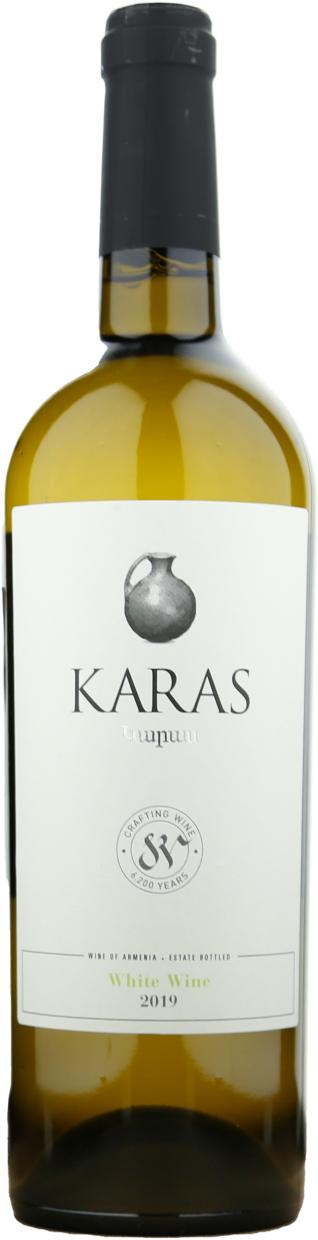 Karas baltasis sausas vynas 2019