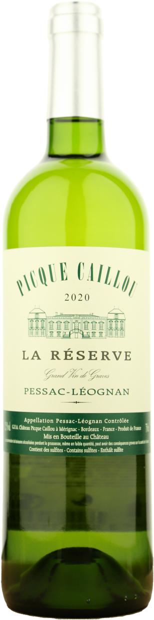 Château Picque Caillou La Reserve Blanc 2020