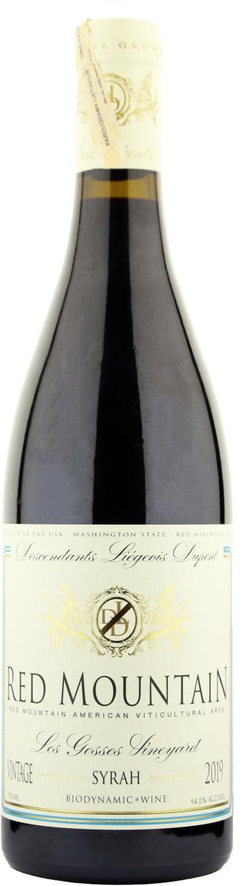 Descendants Liegois Dupont Les Gosses Vineyard Red Mountain AVA 2019