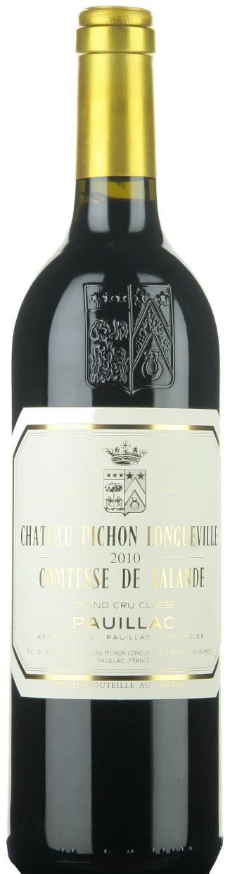 Château  Pichon Longueville Comtesse de Lalande 2e Grand Cru Classé Pauillac AOC 2010