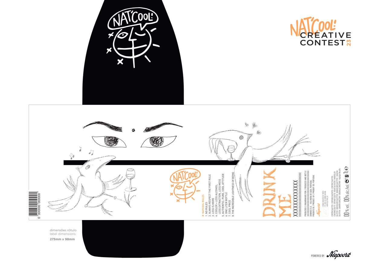 E. Bartkės Niepoort Nat'Cool etiketė