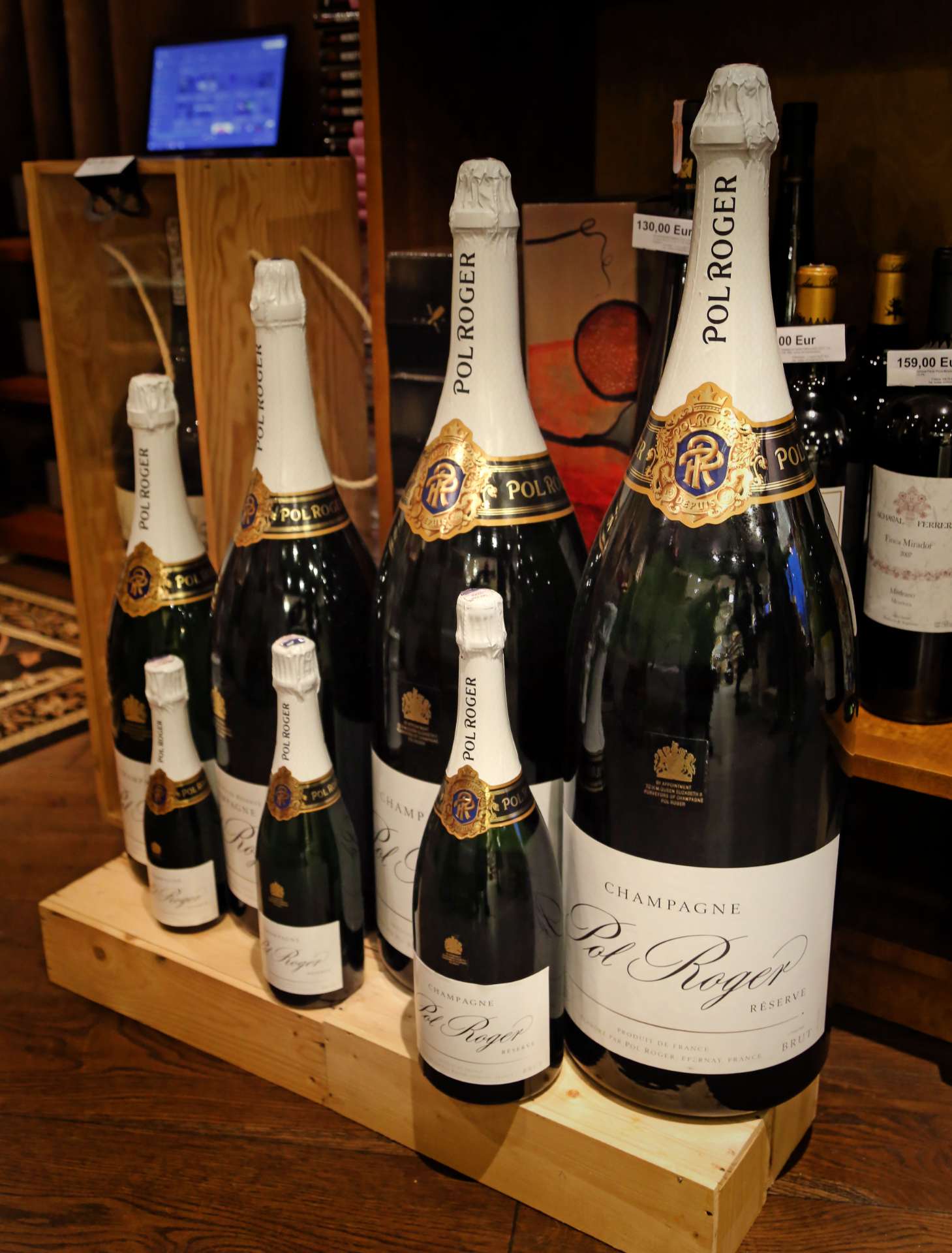 Magnum vyno buteliai