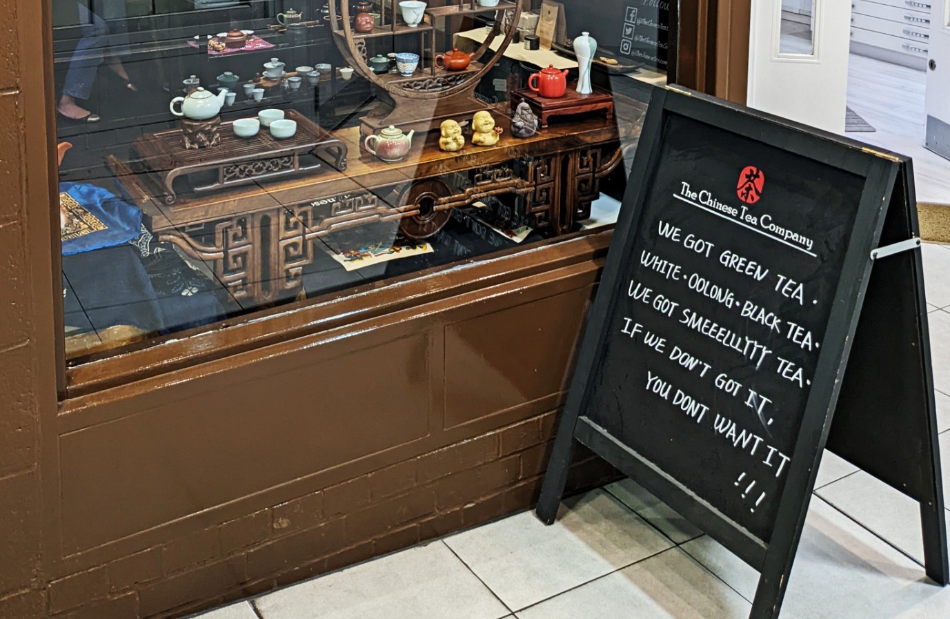 The Chinese Tea Company parduotuvė