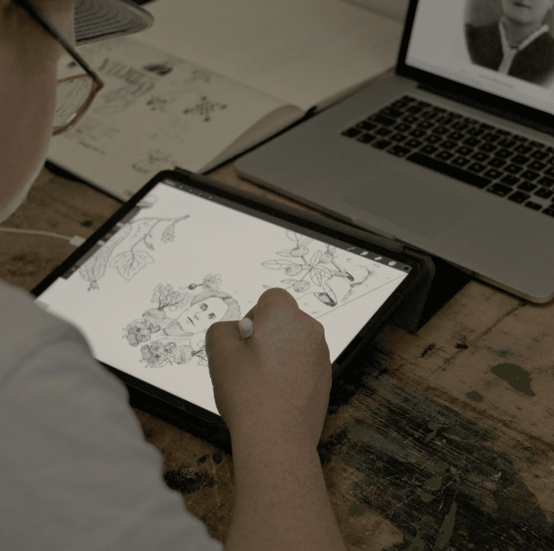 Niepoort Dialogo vynų piešimas