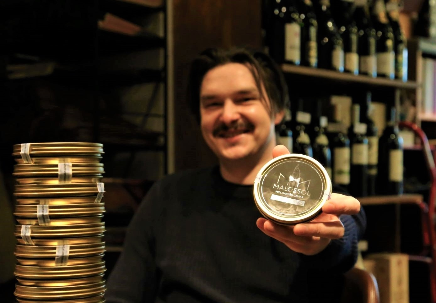 Auk&scaron;tos kokybės juodieji ikrai i&scaron; arti