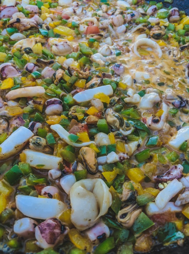 Keptos jūrų gėrybės