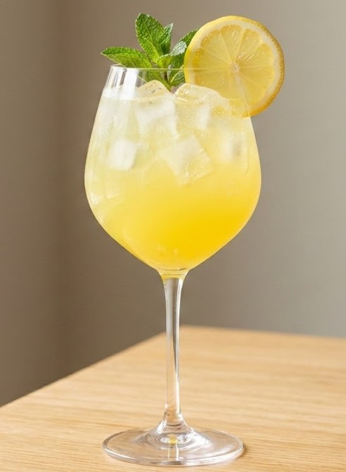 Limone Spritz vasaros kokteilis