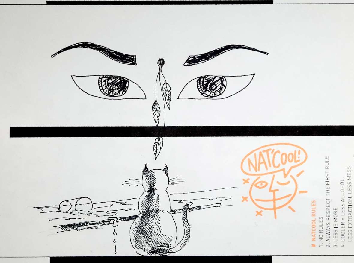 Linos Ruokienės Niepoort Nat'Cool etiketė