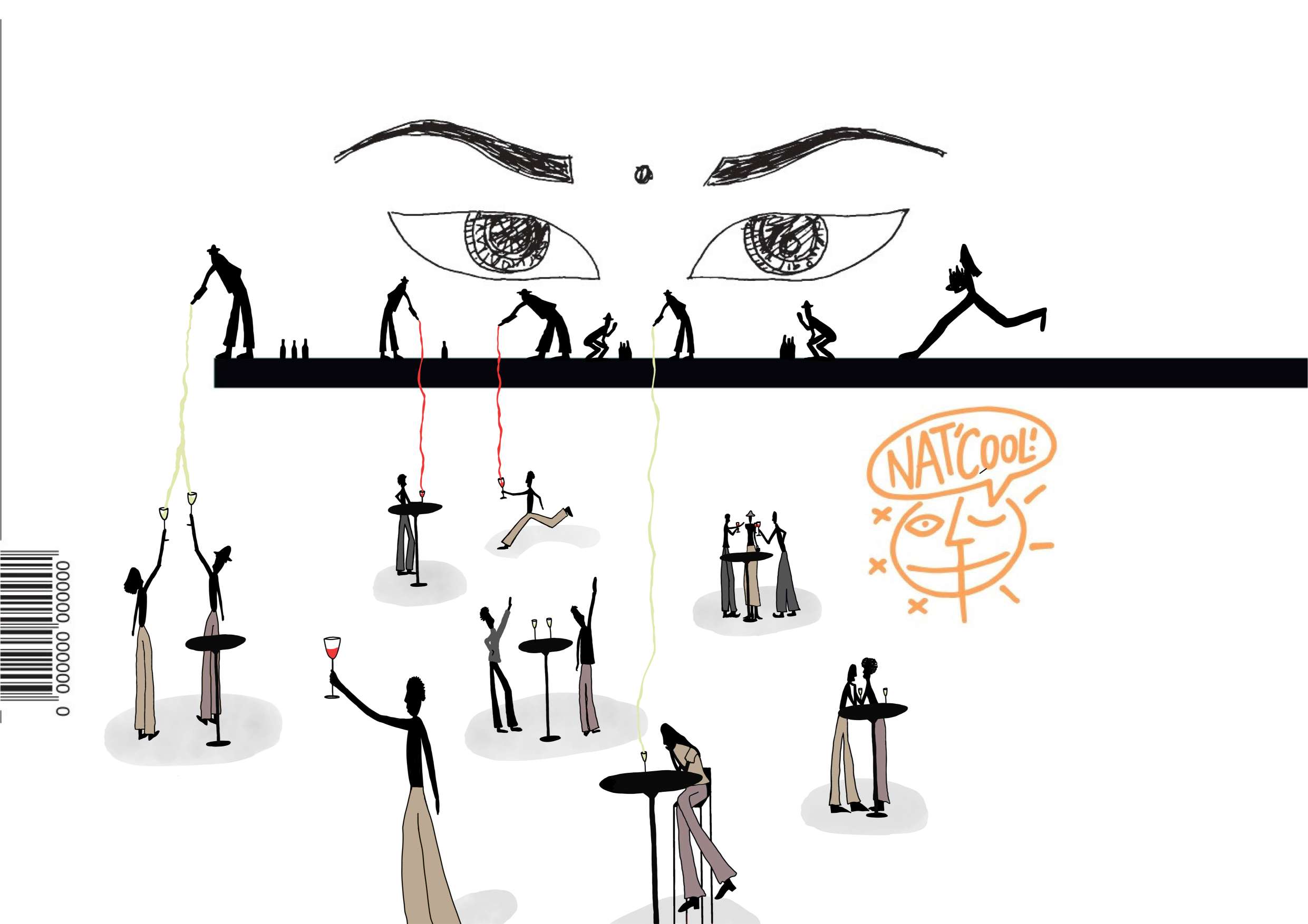 Austės Vagoraitės Niepoort Nat'Cool laimėtojos etiketė