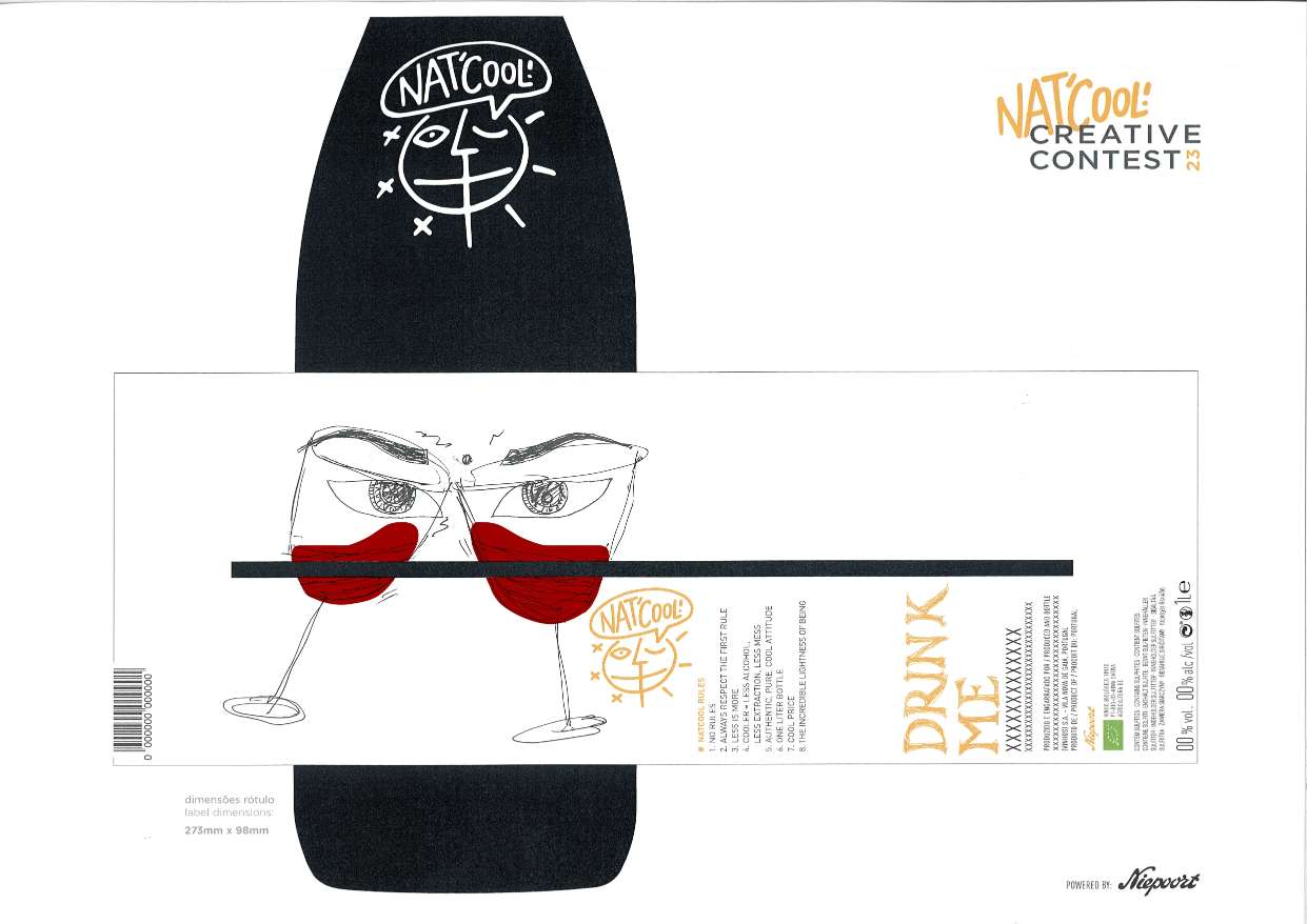 Anitos Bekirovos Niepoort Nat'Cool etiketė