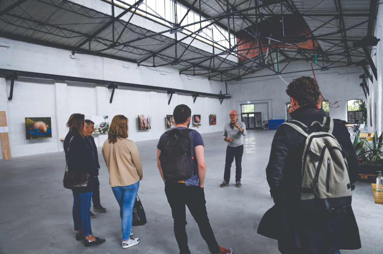 Dūmų fabriko patalpos