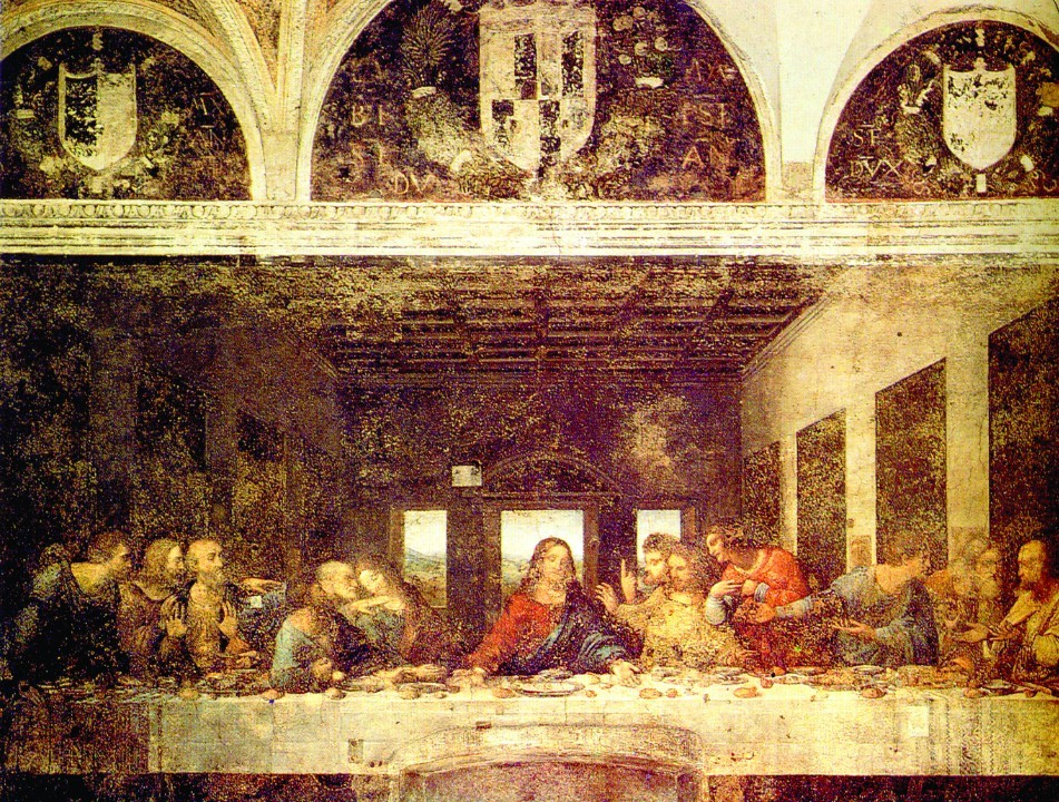 L. Da Vinčio paveikslas Paskutinė vakarienė