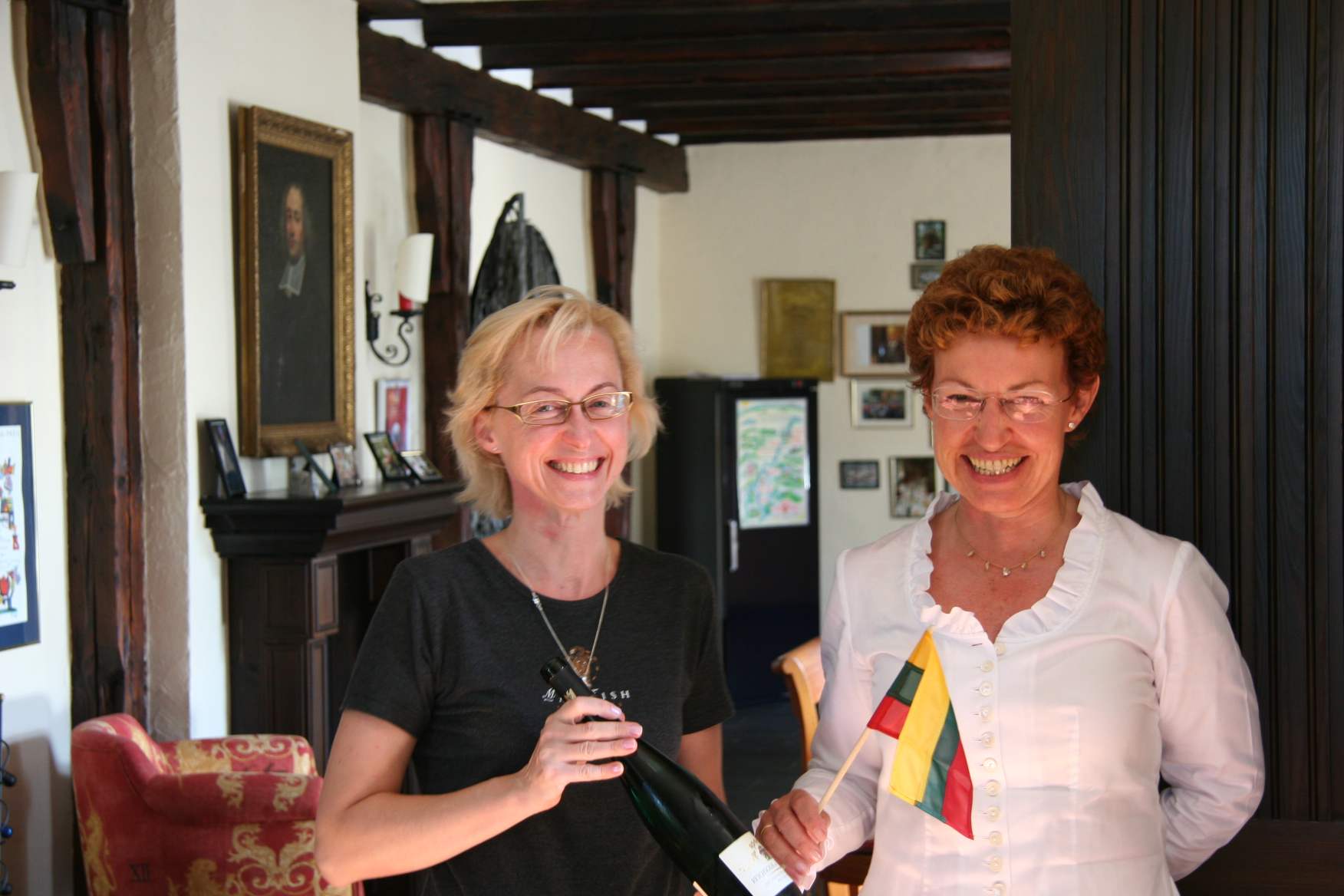 Vakarienė su vyndare Annegret Reh-Gartner