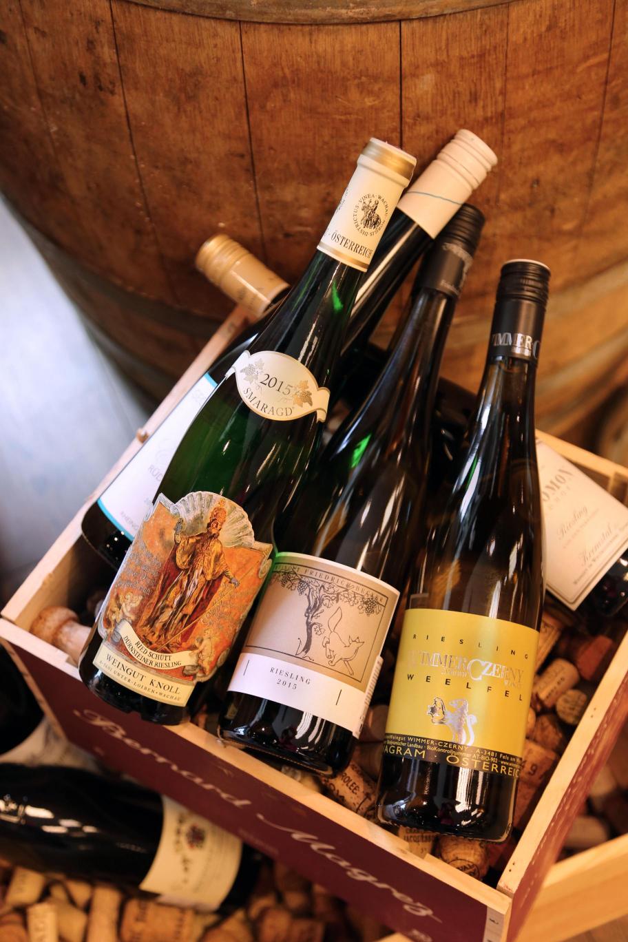 Riesling vynuogės ir vynas