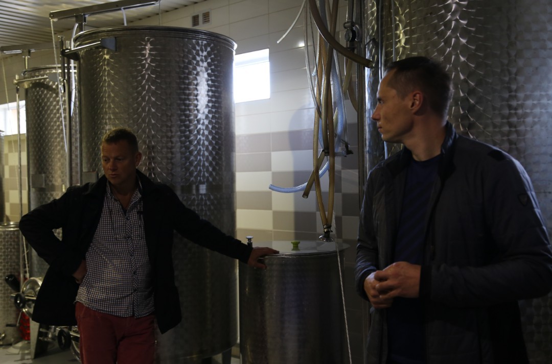 Vyninės Roksala gamybos patalpos