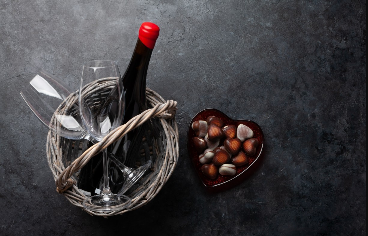 Vynas ir šokoladas