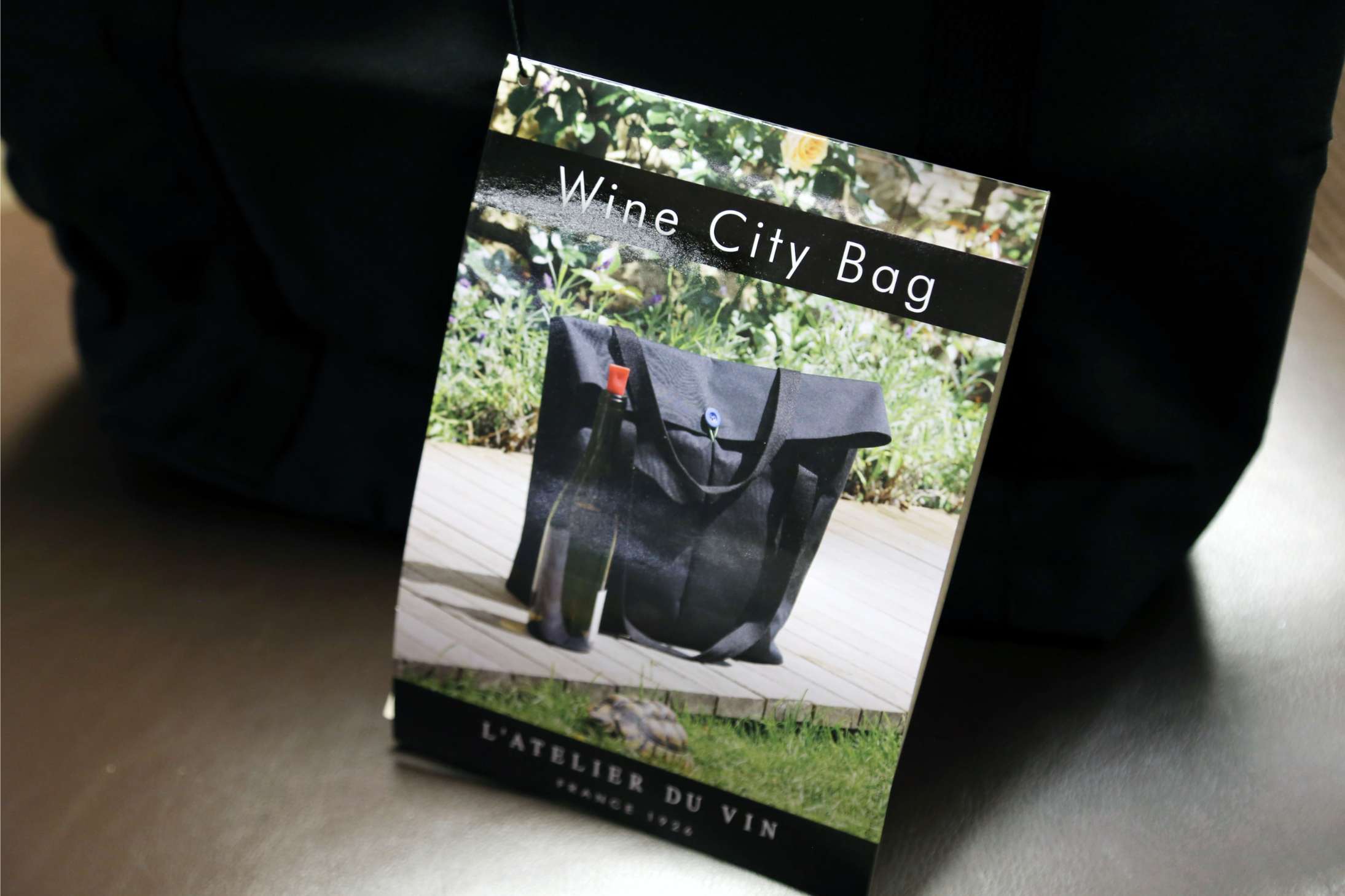 L'atelier vyno pirkinių krepšys